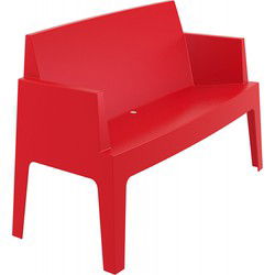 PLEMO XL tuinbank 139x60x80 cm Rood