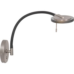 Steinhauer wandlamp Turound - staal - metaal - 3378ST
