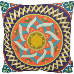 Color Mandala #1 | 45 x 45 cm | Kussenhoes | Katoen/Linnen