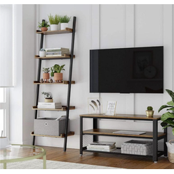 MIRA Home - Boomvormige boekenkast wit - 50x25x141.5