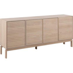 Dressoir - Wit Eiken - 180x40x80cm - Klevik
