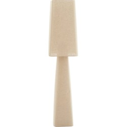 Light & Living - vloerlamp - Mikko - naturel - textiel - schemerlamp - E27 - 1886183
