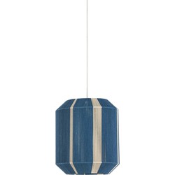 Hanglamp Kozana - Donkerblauw - Ø36cm