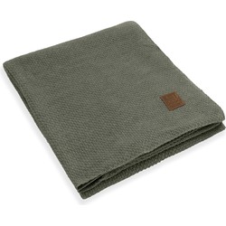 Knit Factory Jesse Plaid XL - Urban Green - 195x225 cm