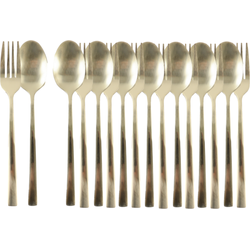 OTIX Gebaksvorkjes - Theelepels - Taartvorkjes - Set van 16 - Kleine - Lepels - Vorken - Bestekset