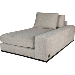 PTMD Block sofa chaise longue arm Right SIC Leg 15 Dove