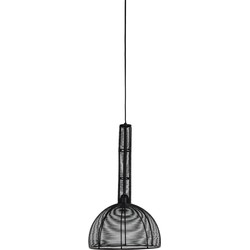 D - Light & Living - Hanglamp TARTU - Ø28x51cm - Zwart