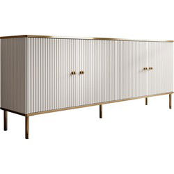 Meubella - Dressoir Vanty - Wit - 182 cm