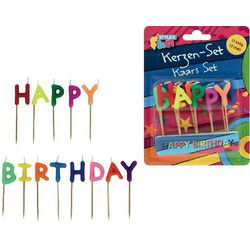 Happy Birthday Verjaardagskaarjes 13 stuks