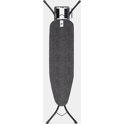 Strijkplank A, 110x30 cm, strijkerhouder - Denim Black