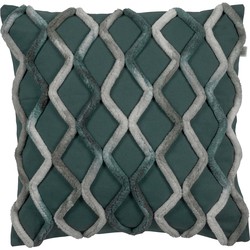 Dutch Decor BASTIAN - Sierkussen groen 45x45 cm