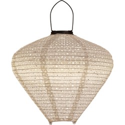 Solar Lampion 33 x 29 cm Wit