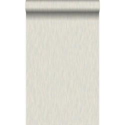 Origin Wallcoverings behang grasweefsel met linnen look glanzend beige - 53 cm x 10,05 m - 347363