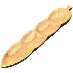 PTMD Schaal Cedis - 65x14x5 cm - Hout - Naturel