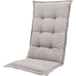 Kussen hoog ca. 123x50 cm Napels taupe water repellent coating (4 stuks)