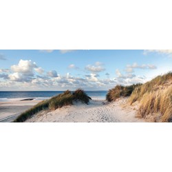 Duinen zee 130x50cm Tuinschilderij - Customize-it
