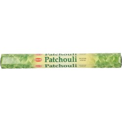 Wierook stokjes Patchouli 20x stuks - Anti stress - rustgevend - Wierookstokjes