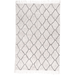 Jeannet vloerkleed gebroken wit - 180 x 120 cm