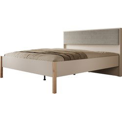 Meubella - Tweepersoonsbed Bahia 2 - Beige - 180x200 cm