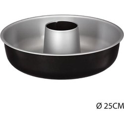 Decopatent® Tulband bakvorm  - Ø25 Cm ROND - Metaal - Tulbandvorm - Anti-aanbak Ronde Bakvorm - Cakevorm - Taartvorm