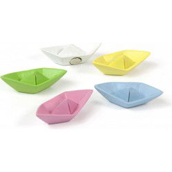 Trendform Magnetisch Papieren Boot - set van 5 verschillende