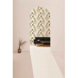 Paradijs Vogel Wit - Vliesbehang - 300x250cm - House of Fetch