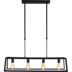 Mexlite hanglamp Buckley - zwart -  - 1705ZW