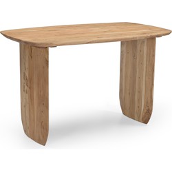 Countertafel Deens Ovaal 150cm - Naturel Acaciahout - Steve