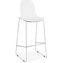 BERLIN design barkruk 515x52x111 cm Wit