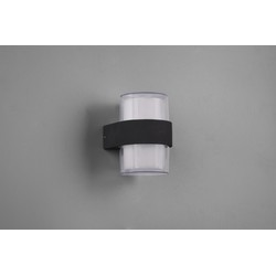 Moderne Wandlamp  Molina - Metaal - Grijs