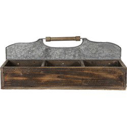 Clayre & Eef Opbergkist Bruin Hout
