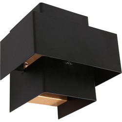 Steinhauer wandlamp Muro - zwart -  - 3367ZW