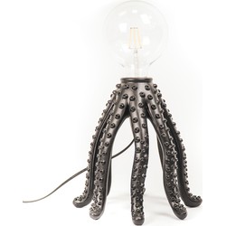 Housevitamin Octopus Table Lamp - Black-25x25cm