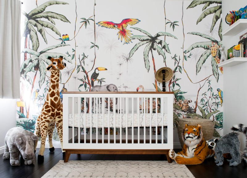 Baby Hoofdstraat toren Ideeën voor een jungle kinderkamer! - Alles om van je huis je Thuis te  maken | HomeDeco.nl