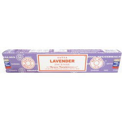 Nag Champa wierook stokjes - Lavendel - 12x sticks - 15 gram - Wierookstokjes
