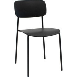 Kick eetkamerstoel Lio - Zwart