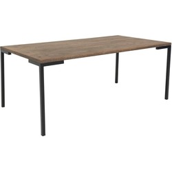 Lugano Coffee Table - Coffee table in smoked oiled oak 110x60 cm