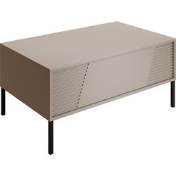 Meubella Salontafel Davey - Beige - 100 cm