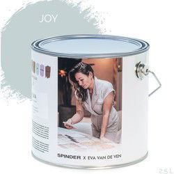 Spinder x Eva van de Ven 2,5L matte muurverf - Joy