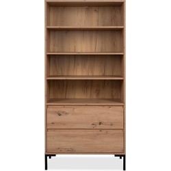 Buffet Hoog 2 Laden L77,5 x H165 cm - PIANA