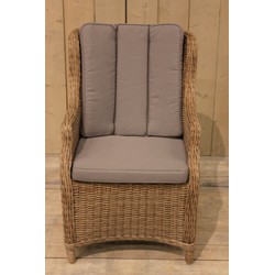 Darwin stoel rattan grey - Eurofleur Aanbieding