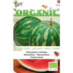 5 stuks - Organic Watermeloen Crimson Sweet (Skal 14275)