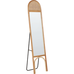 BRUSSEY - Staande spiegel - Naturel - Rotan