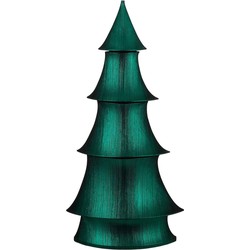 House of Seasons Kerstversiering Kerstboom - 61x35x123 cm - Donkergroen