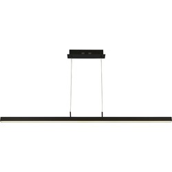 Hanglamp Tribeca Metaal L:118,5cm Zwart