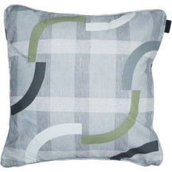 Sierkussen met paspel ca. 50x50 cm Tess sage Madison