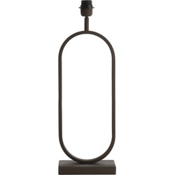 Light & Living - tafellamp - Jamiri - bruin - metaal - losse armatuur - E27 - 8197082