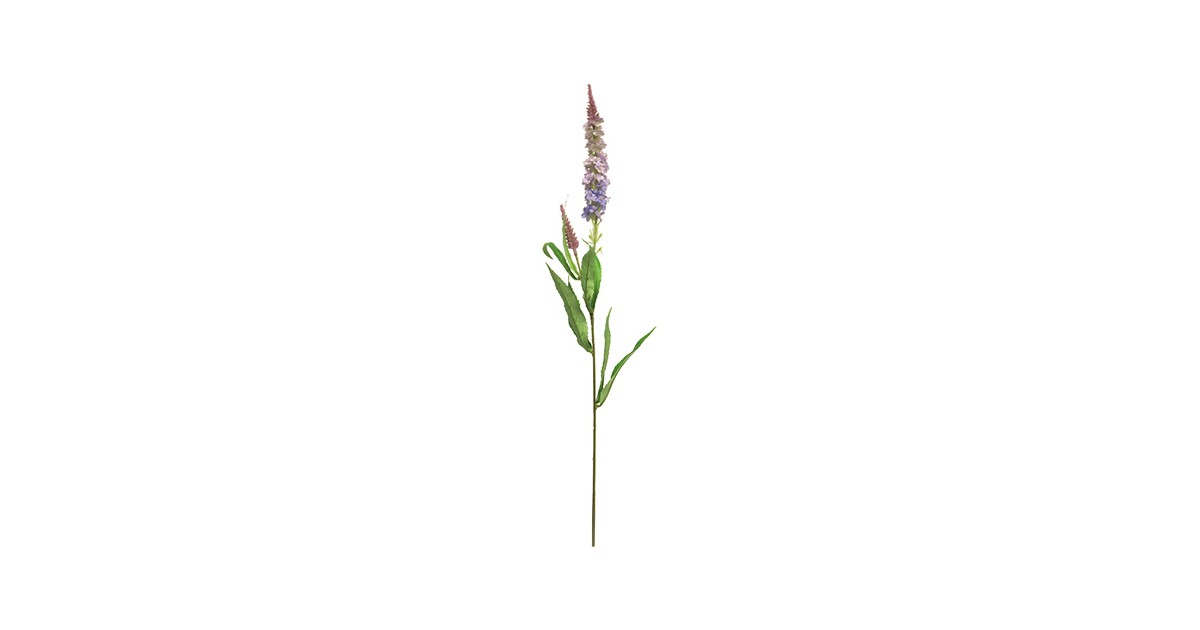 Zijdebloem veronica purple - Bloemen - Synthetisch plastic - 76 centimeter