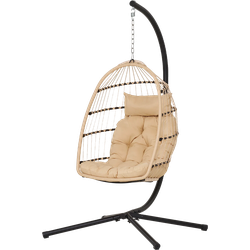Billie rotan hangstoel naturel - 195 x 107 cm