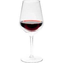 Depa Wijnglazen - 4x - transparant - onbreekbaar kunststof - 470 ml - Wijnglazen